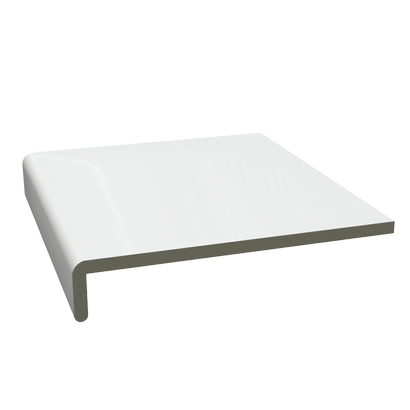 Planche de rive PVC Cellulaire 200x3000mm ép.9mm - Blanc