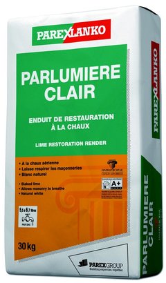 Corps d enduit à la chaux PARLUMIERE CLAIR 30KG