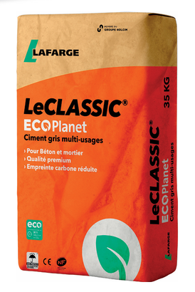 Ciment pour béton et mortier Le Classic® ECOPlanet 32,5 sac 35KG