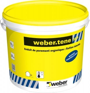 ENDUIT DE PAREMENT WEBER.TENE HP 000 25KG