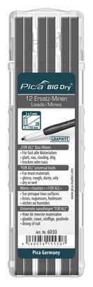 Mines crayon big dry – x 12graphite 2b - Pica