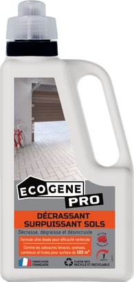 Decrassant surpuissant sols ecogene pro 1 l 