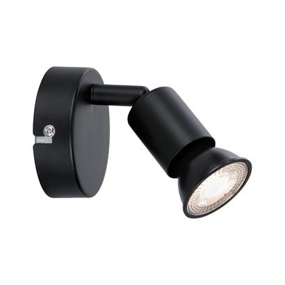 Spot Carolina max.10W GU10 métal noir dépoli 230V