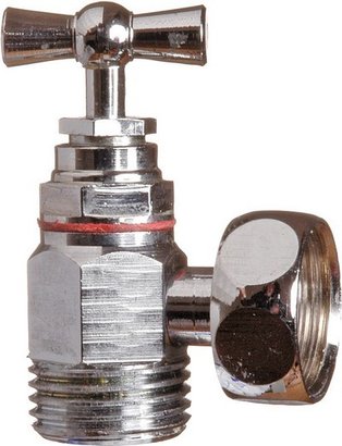 ROBINET EQUERRE CHROME 12X17 SCH