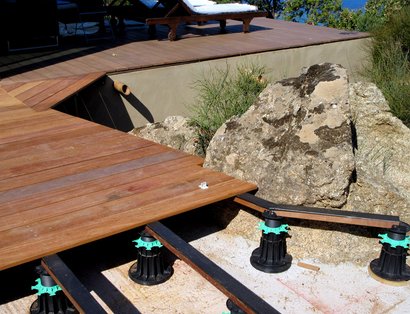 Plot réglable HL pour terrasse bois hauteur 50/80MM - Gamme Essentiel