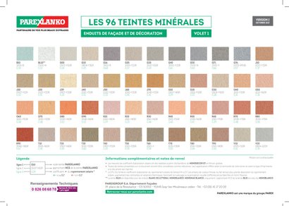 Enduit de restauration pour façade monocouche PAREXAL T50 30kg