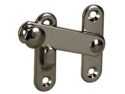 Fermoir à fléau/bascule Acier nickelé 52x47x13 Blister