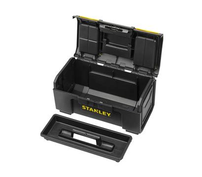 Boîte à outils Stanley 48 cm ouverture une main TouchLatch
