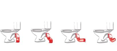 Pipe coudee extensible - Wirquin