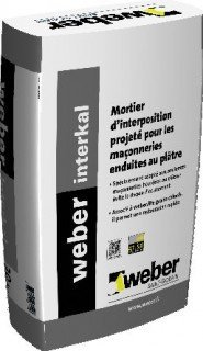 MORTIER D'INTERPOSITION PROJETÉ WEBER.INTERKAL 30KG