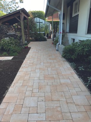 Pavé ANTARES Petit opus romain Savane