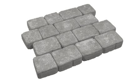 Pavé BAROCO Vieilli Multiformat Gris Granit