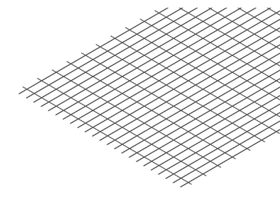 Treillis soudé ST25CS - diam. 7mm - maille 15x15 cm x long. 3m x larg. 240cm
