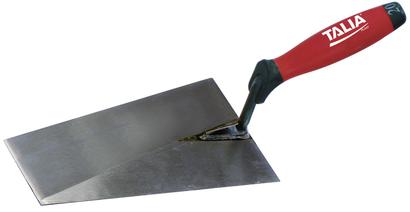 Truelle lisseuse bout carré 20CM manche bi-matiere - Taliaplast