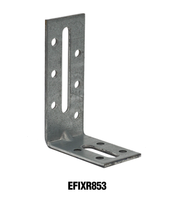 EQUERRE FIXATION RENFORCEE 80 X 55 X 30 X 2.5