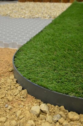 Bordure DELIMA pour délimitation jardin flexible 2350x80x45mm - Anthracite