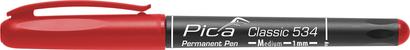 Feutre medium permanent 1mm rouge - Pica