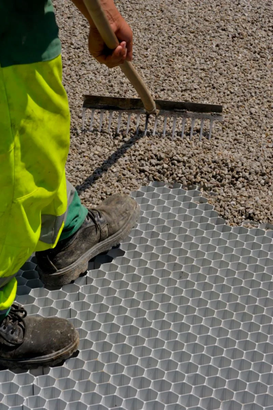 Plaque stabilisatrice pour gravier ALVEPLAC - 1150 x 1600 x 30MM