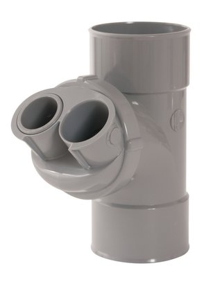 CULOTTE SPECIALE DIAMETRE 100 FEMELLE-FEMELLE AVEC 1 MA45 ET 1PJ 2 IJ - BATMA45