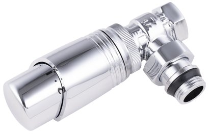 ROBINET THERMOSTATIQUE EQUERRE MF 1/2 CHROME