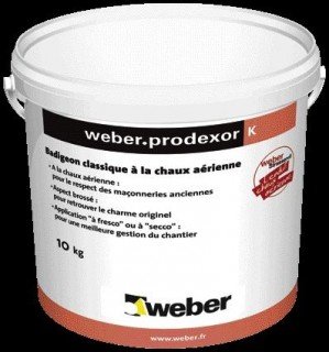 ENDUIT DE PAREMENT WEBER.PRODEXOR K 000 10KG