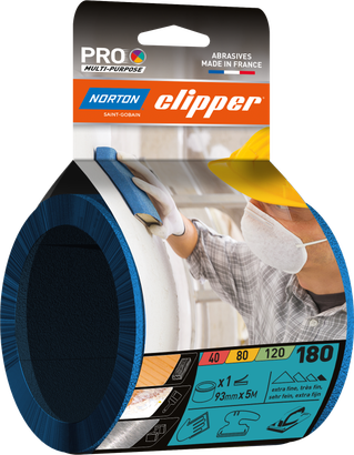 Rouleau auto-agrippant Zirconium 93x5Ml G180