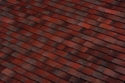 TUILE VIEUX PAYS 20x30 POURPRE ANCIEN