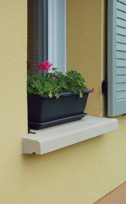 APPUI 35 NEZ ARRONDI BLANC CASSÉ 110 x 35 MONOBLOC