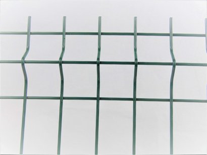 Grillage Panneau rigide MEDIUM 2,50 m Vert 6005 - Maille 200 x 50 mm - Fil 5 mm