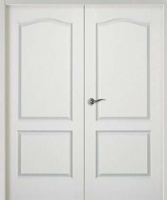 BLOC PORTE POSTFORMEE PREPEINTE PLAISANCE 2040 X 1460 MM GAUCHE POUSSANT HUISSERIE 72 X 55 RECOUVREMENT