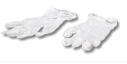 SACHET DE 10 GANTS VINYLE JETABLES TAILLE L