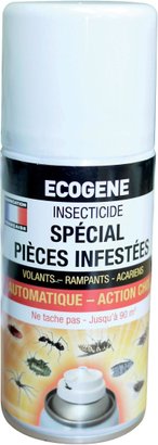 Insecticide spécial pièces infestées TP18 - Aérosol de 150ML - Ecogene