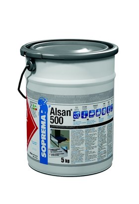 Système d'étanchéité liquide Alsan 200 Balcons Seau de 5 kg