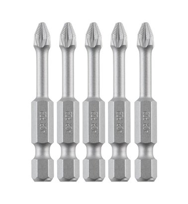 EMBOUTS DE VISSAGE ALLONGES - Embout Pozidriv Longueur totale mm 50 - Taille Pz2