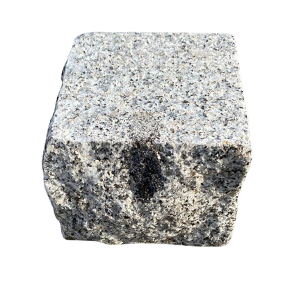 Pavé granit gris clair G603 10x10x8cm