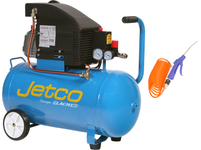 Compresseur d’air Jetco 50 2 CV 8 bar 50 litres - Lacmé LACME