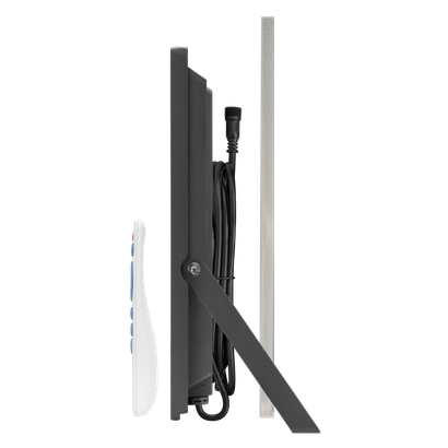 Projecteur solaire avec télécommande - 2000 LM - IP65