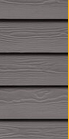 Lame de bardage CEDRAL LAP RELIEF – 3600x190x10mm – C54 Gris Etain