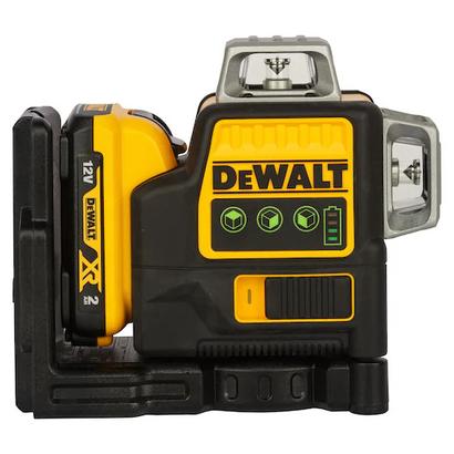 Laser multilignes vert DEWALT DCE089D1G-QW trois plans 360 degrés