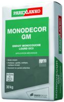 Enduit de façade lourds machine hydraulique monocouche MONODECOR GM T60 30kg