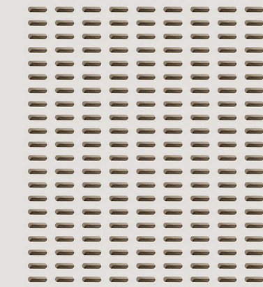 Dalle de plafond demontable Knauf Danoline bord E T15 decor Tangent belgravia 600x600x13 mm