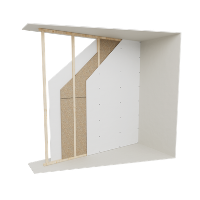 Panneau isolant en laine de roche ALPHAROCK L 1350 x l 600 x ep 60 mm R 1.75