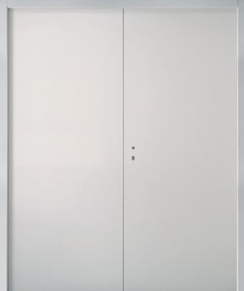 BLOC PORTE PLANE 2040 X 930 ET 530 MM RECOUVREMENT DROITE POUSSANT HUISSERIE 88 X 55