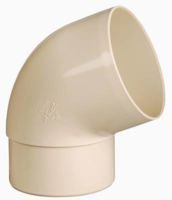COUDE ESTHETIQUE INTERIEUR TUBE MALE-FEMELLE 67°30 DIAMETRE 100 SABLE - CT6GT1S