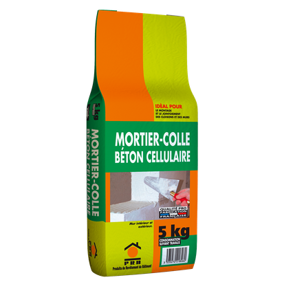 Mortier colle pour béton cellulaire CELLUPOSE - Sac de 5KG