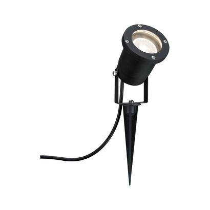  Spot à piquer Garden extérieur 230V 3,5W GU10 230lm 3000K IP65 alu noir