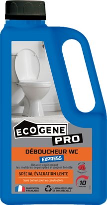 Déboucheur express WC ECOGENE pro 1l