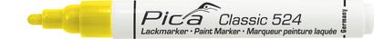 Marqueur pica peinture laquee jaune - Pica