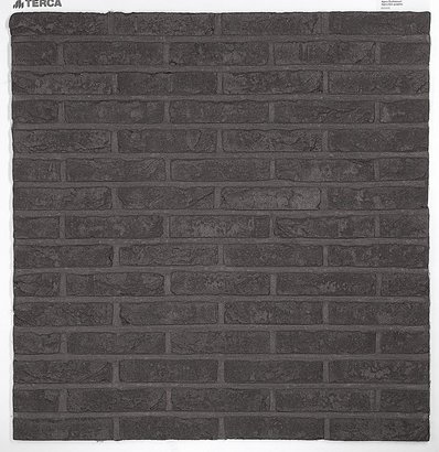 Brique Moulée Main Agora noir graphite 210 x 100 x 65mm