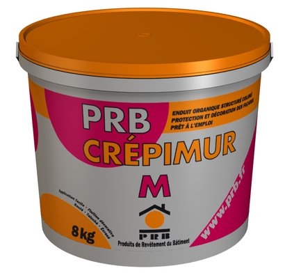 ENDUIT DE PAREMENT CREPIMUR 2M 001 BLANC CASSE 8 KG